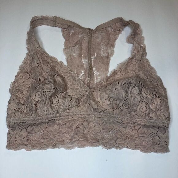 Jenni Other - Jenni blush pink lace bralette size small